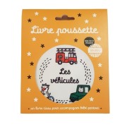 Livre poussette - Les véhicules  