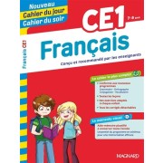  Cahiers du jour/ soir ; français ; CE1 