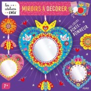  Miroirs à décorer - Coeurs porte-bonheur  