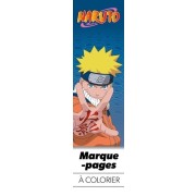MARQUE-PAGES À COLORIER NARUTO VOL. 1 (BLEU)