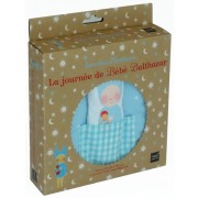  La journée de bébé Balthazar - Livre-tissu Montessori  