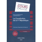  Droit constitutionnel contemporain - Tome 2, La constitution de la Ve République  