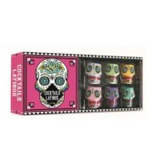  Cocktails latinos - Coffret avec 6 verres à shot et 1 livre de recettes 