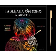  Tableaux oiseaux à gratter  