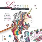  Licornes - Avec un pinceau  