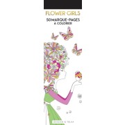  Marque-pages Flower Girls - Marque-pages à colorier 