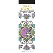  Zen et sérénité - 50 marque-pages à colorier 