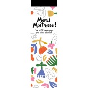  Merci maîtresse - Marque-pages - Pour toi 50 marque-pages de bonheur à colorier ! 