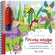  La nature - Peins avec de l'eau pour voir apparaitre les couleurs !  