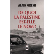  De quoi la Palestine est-elle le nom? 