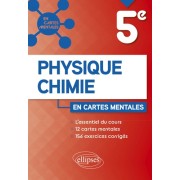  Physique-chimie en cartes mentales 5e  