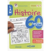  Histoire Cycles 2 & 3 - 60 leçons à manipuler  