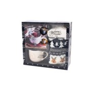  Bien dans mes chaussettes bleues - Boissons chaudes, pour pieds froids  