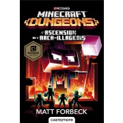  Minecraft ; le roman officel t.6 ; Minecraft dungeons ; l'ascension de l'arch-illageois 