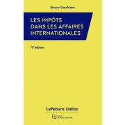  Impôts dans les affaires internationales  