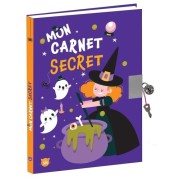  Mon carnet secret - Sorcières - Journal intime avec cadenas à compléter 