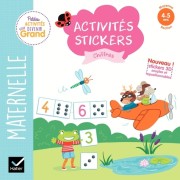  Activités stickers chiffres - Maternelle Moyenne Section 4-5 ans 