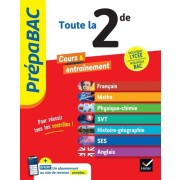  Prépabac Le tout-en-un 2de (toutes les matières) - 2024-2025 - nouveau programme de Seconde 