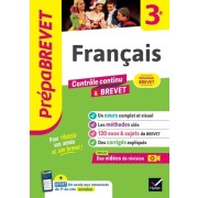  Prépabrevet Français 3e - Nouveau Brevet 2025 - cours, méthodes & sujets de brevet corrigés 