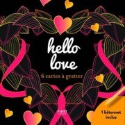  Hello love - 6 cartes à gratter et 1 bâtonnet inclus  