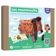  Les mammouths - kit ludo-éducatif 3-7 ans - Créé ton mammouth laineux et joue ! 