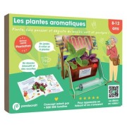 LES PLANTES AROMATIQUES - KIT PANDACRAFT 8-12 ANS