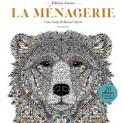  La Ménagerie, édition artiste - 20 affiches à colorier et à encadrer  