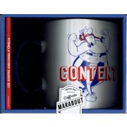  Obelix content/pas content - Coffret avec 1 mug et 1 livre de recettes 