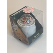  Mug pause enchantée - Ce coffret contient : 1 mug et son couvercle-dôme au décor champêtre et 1 petit carnet à penser 