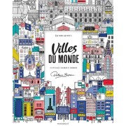  Un jour, une ville - 20 affiches à colorier et encadrer  
