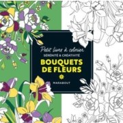  Petit livre à colorier - Bouquet de fleurs 