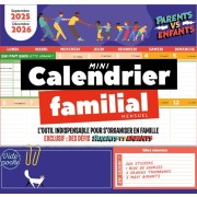 MINI CALENDRIER FAMILIAL MENSUEL