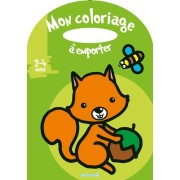  Mon coloriage à emporter - Ecureuil  