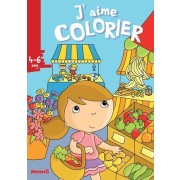  J'aime colorier Marché  