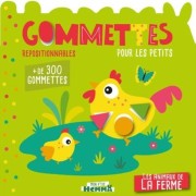  Les animaux de la ferme - Gommettes pour les petits  