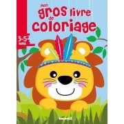  Mon gros livre de coloriage Lion  