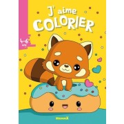  J'aime colorier (Panda Roux)  