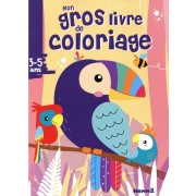  Mon gros livre de coloriage (Perroquets)  