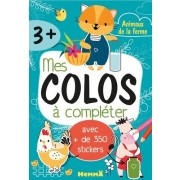  Mes colos à compléter - Animaux de la ferme 