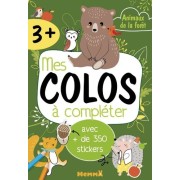  Mes colos à compléter - Animaux de la forêt 