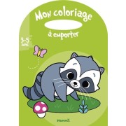 Mon coloriage à emporter (3-5 ans) (Raton-laveur) 