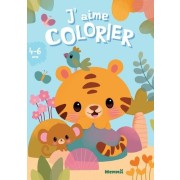  J'aime colorier (4-6 ans) (Tigre et singe) 