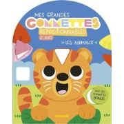  Mes grandes gommettes repositionnables - 2 ans - Les animaux 