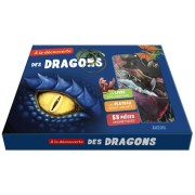  A la découverte des dragons - Un livre documentaire, un plateau géant animé, 58 pièces magnétiques 