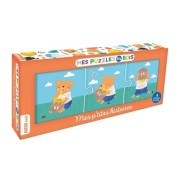  Mes puzzles en bois - Mes p'tites histoires 