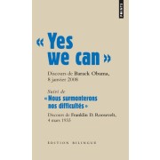  Yes we can - Suivi de Nous surmonterons nos difficultés, Edition bilingue anglais-français  