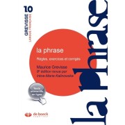  La phrase - Règles, exercices et corrigés  