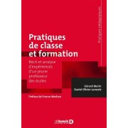  Pratiques de classe et formation - Récit et analyse d'expériences d'un jeune professeur des écoles  