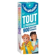  Tout le programme - 6e - 2023 - 900 questions réponses par réviser en 2 éventails 