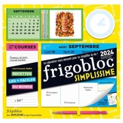  Frigobloc Hebdomadaire 2024 Simplissime (de sept. 2023 à déc. 2024) 
